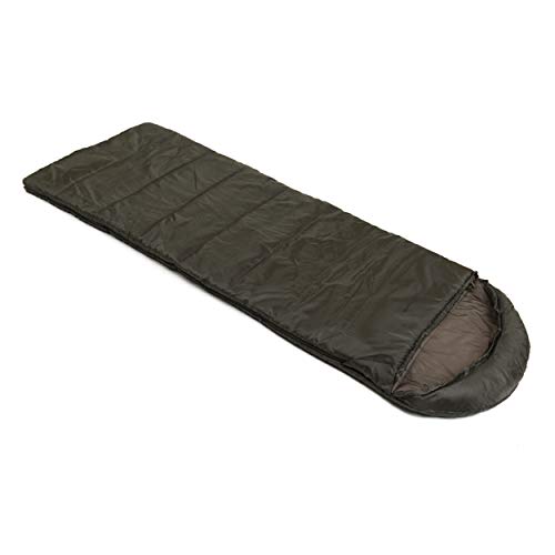 Snugpak Basecamp Ops Navigator Sleeping Bag with Compression Stuff Sack, Right Hand Zip, Olive - Thumbnail 7