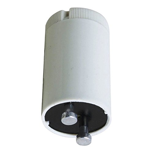 Merriway BH02469 (10 pcs) Fluorescent Starter Switch - 2-6 ft, 4-80W Tube Starter for Standard Fluorescent Fittings