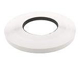 Edge Supply White Melamine 7/8" X 250' Roll Preglued, White Edge Banding, Flexible White Tape, Easy Application Iron On with Hot Melt Adhesive. Smooth Finish Melamine Edging. Made in USA.