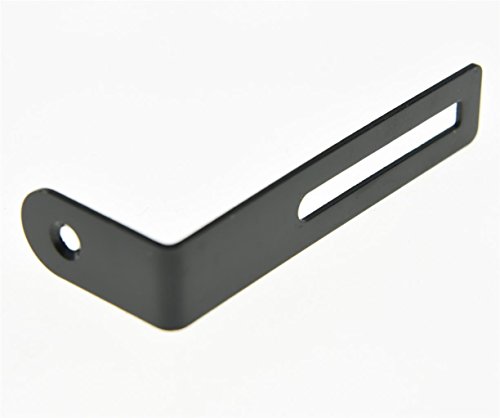 KAISH Black LP Pickguard Bracket Scratch Plate Bracket w/ Screws for Les Paul