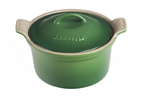 Click Here to See More Images Le Creuset Heritage Stoneware 18oz. Covered Cocotte, Fennel