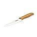 HULLR Ceramic Blade Bamboo Handle 5 Piece Kitchen Knife Set