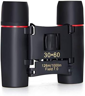 30x60 Compact Mini Portable Binoculars - Telescopes Foldable Powerful Folding Telescope Lightweight Pocket Binocular For Adults kids Bird Watching
