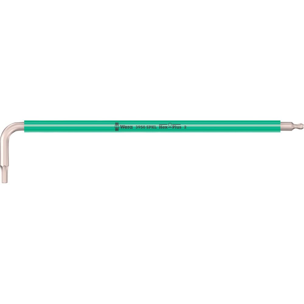 Wera 05022661001 2 x 101 mm L-Key 3950 SPKL Metric - Silver