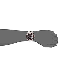 Invicta - Reloj de cuarzo para hombre con correa de acero inoxidable, dos tonos, 26 (modelo: 23049)