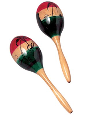 Hohner Kids / Pair of Mexican Wood Maracas