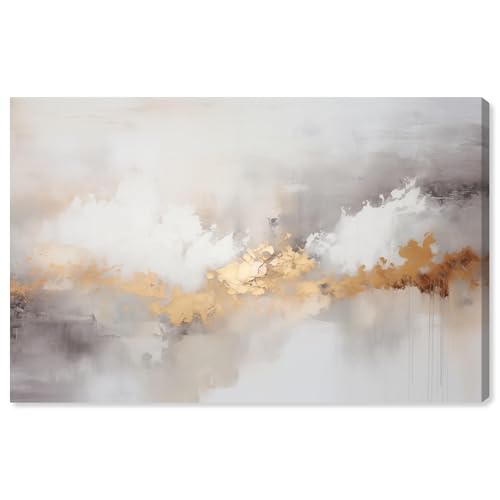 Art Remedy Golden Hour I Canvas Luxury Abstract Art, Gallery Wrapped, 24 x 16