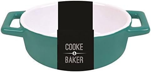 Oval Stoneware Oven To Table Baking Dish - Green