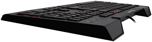 Cougar 200K Scissor Switches 7 Colour LED Backlight Gaming Keyboard with Anti-Ghosting Key Technology - Black - Image 5