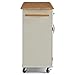 Dolly Madison White Kitchen Cart by Home Styles