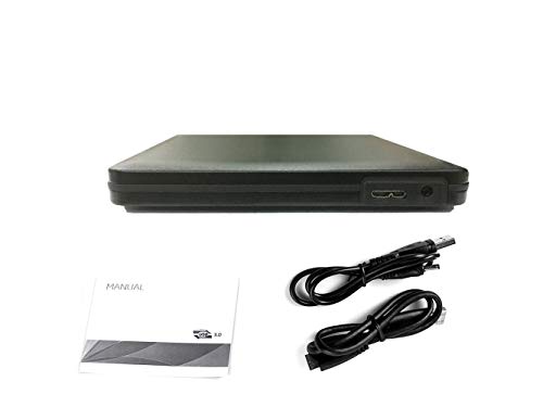 USB 3.0 Blu-ray Player/DVD Burner with 3D 4K Blu-ray Disc Player,Portable USB 3.0 Blu Ray DVD Burner Player Writer Reader Disk for Laptop, Windows 7/8/10,Linxus,Mac OS (Black)