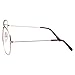grinderPUNCH Classic Men's Or Women's Fashion Gold Aviator Glasses (3 Sizes) - LARGE