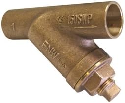 FNW Valve - Wye Valve - 1-1/4 Bronze 150 SWT 20 Mesh Wye Strainer FNWX510H