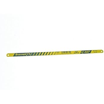 Starrett KBS1232-2 Bi-Metal Unique High Speed Steel Safe-Flex Hacksaw Frame Blade, 0.025