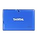 Tagital® 7'' Quad Core Android 4.4 KitKat Tablet PC, Dual Camera, Netflix, Skype, 3D Game Supported (Blue)