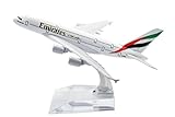 TANG DYNASTY(TM) 1:400 16cm Air Bus A380 Emirates Airlines Metal Airplane Model Plane Toy Plane Model