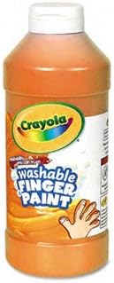 Crayola Washable Fingerpaint PAINT,16 OZ FNGRPNT,OE 14305 (Pack of15)