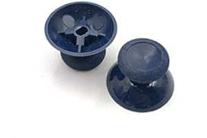 UCKY DO 2PCS 3D Analog Joystick Cap Thumb Stick Cap Thumbstick Replacement for Xbox One Slim Xbox One Xbox One Elite Controller (Dark Blue)