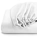 Bare Home Fitted Bottom Sheet Twin XL Size - Premium 1800 Microfiber - Ultra-Soft Hotel Luxury - Deep Pocket - Durable and Long Lasting - Fitted Sheet (Twin XL, White)
