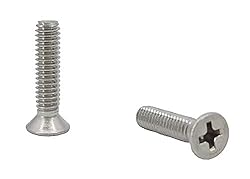 FixtureDisplays® 8-32 X 3/4" Stainless Flat Head