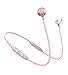 Bluetooth Earbuds, Langsdom L5 Pro Wireless Earbuds,Stereo Bass Headphones for Sports and up to 10 Hours Playtime Compatible with Apple iPhone and Andorid (Rose Gold,Bluetooth 4.2,IPX4) (Pink)