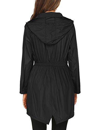 image for Doreyi Fashion Rain Coat Plus Size Waterproof Lightweight Outdoor Cycl