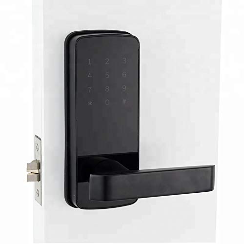 COOLOUS Smart Lock Bluetooth Keyless Touchscreen Digital Door Lock Smart Deadbolt Fully Automatic (with Handle)