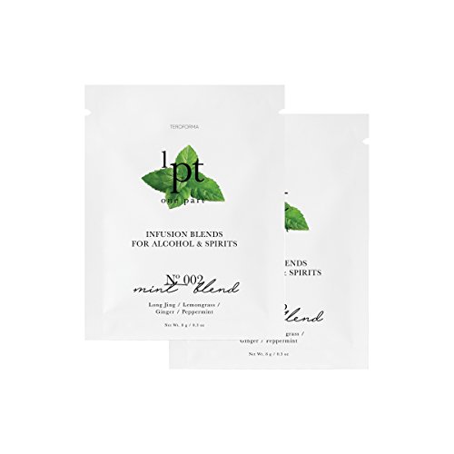 Teroforma 1PT Infusion Blends - Spirit & Alcohol Flavor Infuser Packets for Home Infusion, Single Pack 16g (Mint) - Thumbnail 5