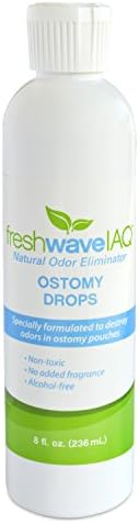 Fresh Wave IAQ Ostomy Drops, 8 oz โ Natural Odor Eliminator, Non-Toxic