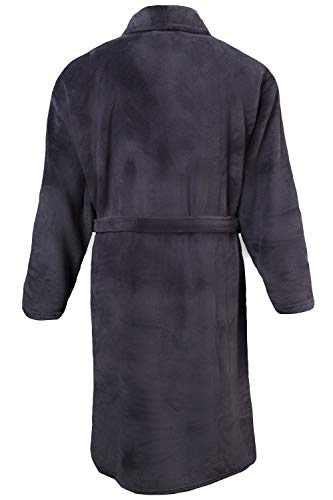 JP 1880 Herren große Größen Übergrößen Menswear L-8XL bis 7XL, Bademantel, Morgenmantel, extra weich, Gürtel & großen… – Bild 3