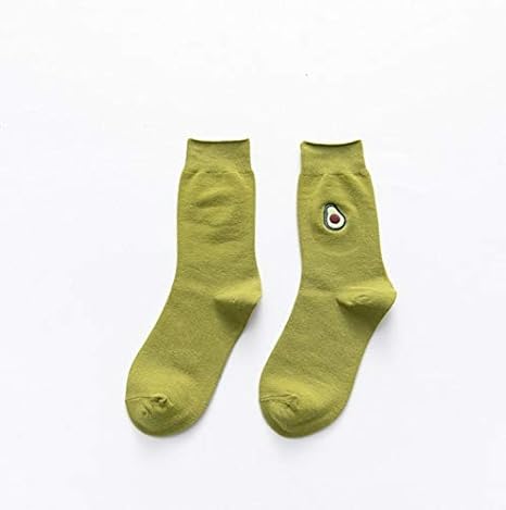 Amazon Co Jp ファサヒア春と夏の女性の靴下かわいい刺繍緑のセットソックスカジュアルな靴下短い綿の靴下 Color 001 Size One Size ホーム キッチン