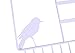 WELL-STRONG Earring Necklace Holder Birdcage Wall Mount Jewelry Organizer Hanger for Girls White