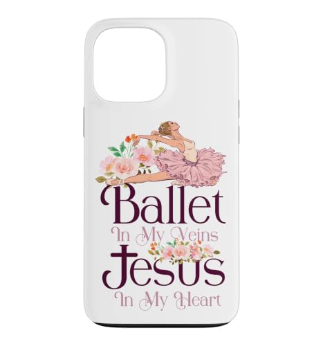 Ballet Dancer Dance Girl Ballerina Jesus Faith Christian Case for iPhone 13 Pro…