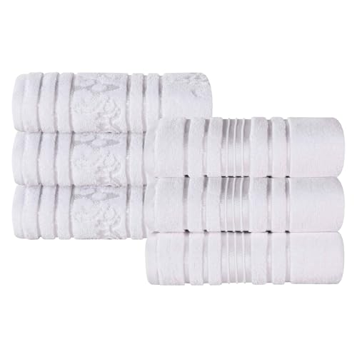 Superior Cotton Hand Towel Set, Small Towels, Plush Soft Absorbent Bathroom Bas…