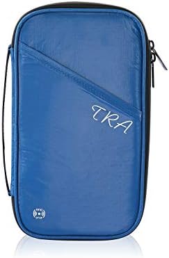 Passport Wallet RFID-Blocking Tyvek Dupont Material Family Travel Passport Holder Tickets/Document Organizer with Zipper for Men & Women by TRA