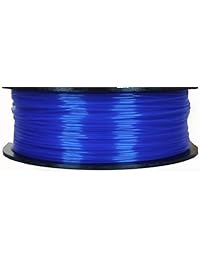 COLORME3D   Filamento para impresora 3D de calidad Bahama Blue Haze PLA 1KG (2,2 lb) fabricado en los Estados Unidos 0.069 in +   0.002 in Precisión Bahama Blue Haze PLA