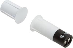 Nascom - NC1175TW/ST - Recessed 3/8 Inch Stubby Terminal Press Fit Switch/Magnet Set (10 Pack)