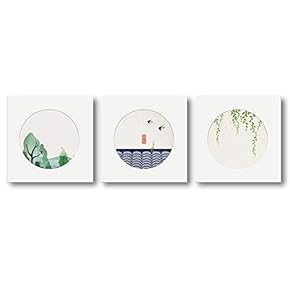 Four Season View Painting Artwork for Home Framed 24 Panels