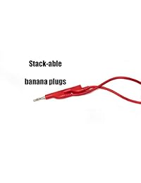 Test Leads   Pinza de cocodrilo para plátano eléctrico