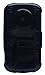 iShoppingdeals - Black Snap On Hard Shell Case Cover, Screen Protector, Beltclip for Sandisk Sansa Fuze+ Plus