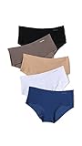 Calvin Klein Underwear Women's Invisibles Hipster 5 Pack