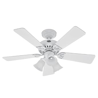 Hunter 20436 Beacon Hill Three-Light 42-Inch Five-Blade Ceiling Fan