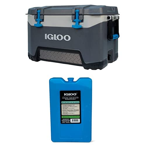 Igloo BMX 52 Quart Cooler With Cool Riser Technology, Fish Ruler, And TieDown Points on Galleon
