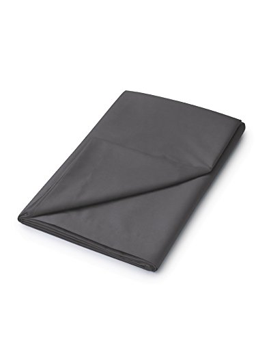 Helena Springfield 50/50 Polycotton Charcoal Flat Sheets Double 230 x 260 cm