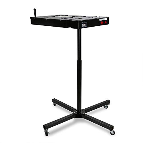 SHZOND 18 x 18 Inch Flash Dryer 2000W with Electrical Control Box Adjustable Stand Flash Dryer for Screen Printing (18x18 inch)