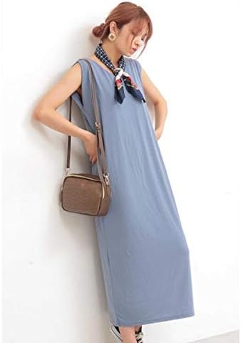 Amazon Co Jp エヌ ナチュラルビューティーベーシック N Natural Beauty Basic ストーンウォッシュワンピース ブルー M 服 ファッション小物