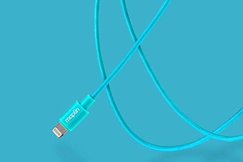 Maplin Premium Lightning to USB-A Cable Blue, 0.75m, Apple MFI Certified, for all iPhones 14, 13, 12, 11, SE - Image 4