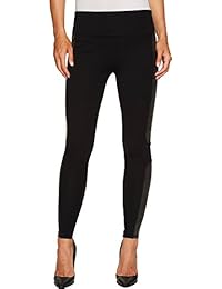 Leggings Ponte de cuero con panel de dama SPANX