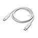 Cable Matters [USB-IF Certified] 100W USB C to USBC Charging Cable 3.3ft / 1m, USBC Charger Cable (No Video Support), White