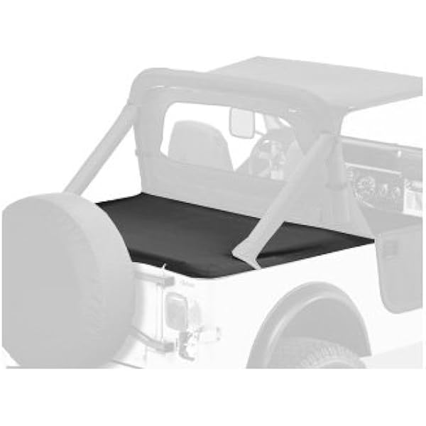 Amazon Com Bestop 9000501 Duster Deck Cover For 1980 1991 Cj7 Wrangler Automotive